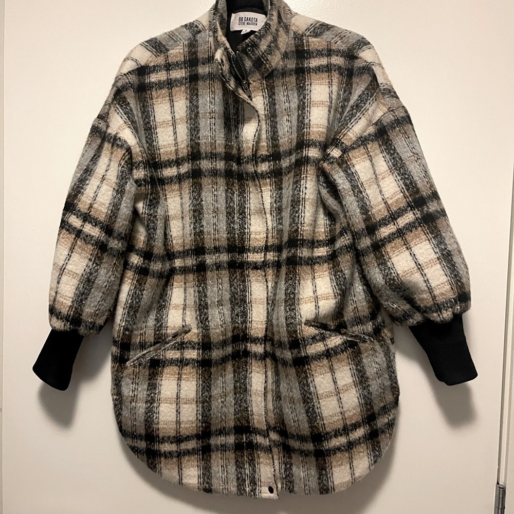 Zip up sweater jacket